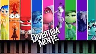 Como tocar Divertidamente no piano [upl. by Aileduab]