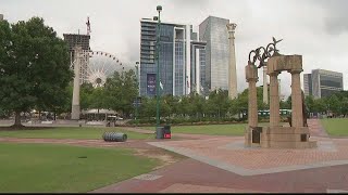 Fireworks at Centennial Olympic Park  What to know [upl. by Blondelle]