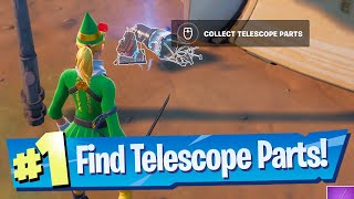 Destroy and Collect Telescope Parts in a single match Location  Fortnite Seven Quest [upl. by Halie548]