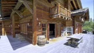 Very Big Luxury Chalet for Sale  La Grange de Crehavouettaz  CransMontana Valais Switzerland [upl. by Torry473]