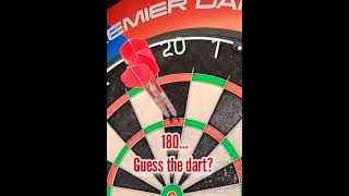 180 Guess The Dart pdc darts dartschampionship guessthedarts dart pdcdarts dartsreviews [upl. by Beedon]