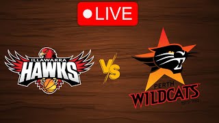 🔴 Live Illawarra Hawks vs Perth Wildcats  Live Play By Play Scoreboard [upl. by Irehj999]