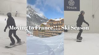 Im moving to France   Doing a ski season as a chalet host  First time snowboarding  VIPSKI [upl. by Hitchcock]