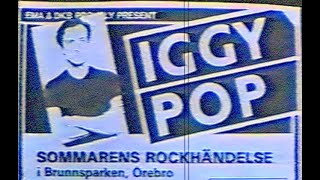 Iggy Pop  Live Sweden 1987 [upl. by Connors796]