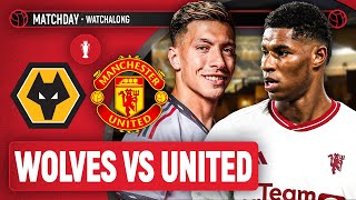 Wolves 34 Manchester United  LIVE STREAM WatchAlong  Premier League [upl. by Alethia]