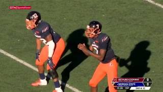 2018 MEAC Football Bethune Cookman Wildcats vs Morgan State Bears [upl. by Krall]