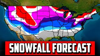 Official Snowfall Forecast 2024  2025 [upl. by Assilac]