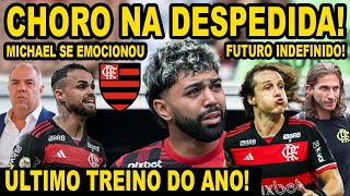 DIA DE CHORO E EMOÇÃO NO NINHO DO URUBU REFORMULAÇÃO GERAL NO FLAMENGO CLIMA QUENTE NA GÁVEA E [upl. by Ettennor225]