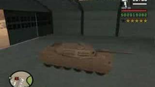 How to easly steal a Rhino Tank in GTA SA [upl. by Ayala818]