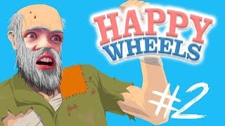 Happy Wheels  Part 2  NINJA TRAINING [upl. by Ahsinaj]