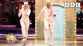 Nick Knowles and Luba Mushtuk Charleston to Rain On The Roof from Paddington 2 ✨ BBC Strictly 2024 [upl. by Maure]