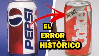 EL FIASCO HISTÓRICO DE COCA COLA QUE LA EMPUJÓ AL ABISMO EL CASO NEW COKE [upl. by Koziel279]