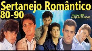 Sertanejo Românticas Anos 8090 As Melhores Músicas Antigas [upl. by Ymmor753]