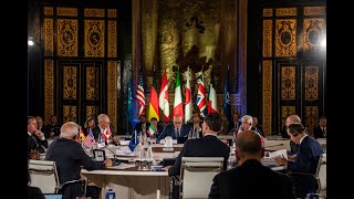 Intervento del Ministro Crosetto e tour de table  G7 Riunione ministeriale Difesa [upl. by Edrick]