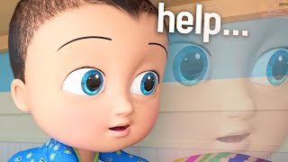 JOHNY JOHNY YES PAPA Strange Nursery Rhyme Videos [upl. by Elephus61]