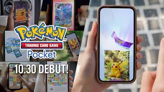 Official Pokémon Trading Card Game Pocket start of service date has been decided [upl. by Lhok824]