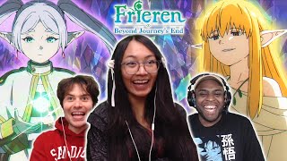 FRIEREN is SO STRONG  Frieren Episode 21 amp 22 REACTION [upl. by Idnew]