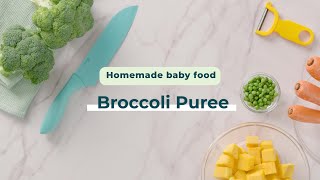 Homemade baby food Broccoli puree [upl. by Jona]