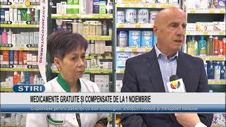 MEDICAMENTE GRATUITE SI COMPENSATE DE LA 1 NOIEMBRIE [upl. by Glick34]