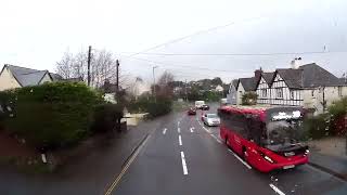 Bude to Okehampton Station  Stagecoach 6  Realtime [upl. by Ariem535]