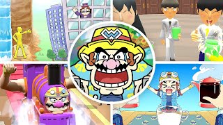 WarioWare Move It  ALL Microgames Wario StoneCold Welcome [upl. by Zobias]