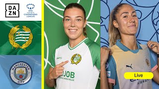 Hammarby vs Manchester City  UEFA Women’s Champions League 202425 Matchday 4 Full Match [upl. by Jamila]