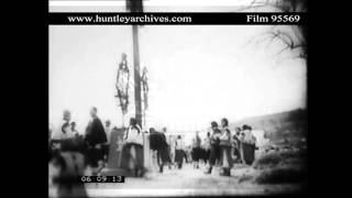 National dress of the Ruthenian people Archive film 95569 [upl. by Ikiv]