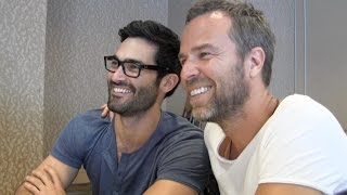 Teen Wolf Season 4 Tyler Hoechlin amp JR Bourne Interview [upl. by Sloan972]