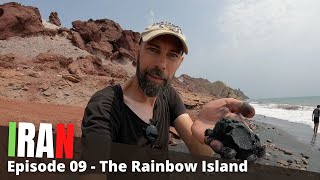 Irans Incredible RAINBOW ISLAND  Hormuz Iran Travel Vlog [upl. by Nnahsal]