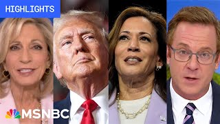 Countdown to the 2024 election Day 84  MSNBC Highlights [upl. by Ardnuhsal]