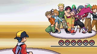 All Gym Battles in Kanto Pokemon HeartGold [upl. by Adnaluoy521]