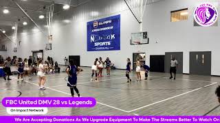 FBC United DMV 28 vs Legends [upl. by Shing]