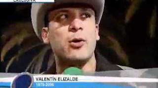 la ùltima entrevista de Valentìn Elizalde [upl. by Aernda378]