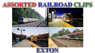 Exton  Amtrak Stops SEPTA Skips [upl. by Linnell]