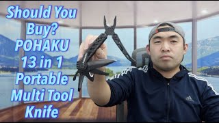 Should You Buy POHAKU 13 in 1 Portable Multi Tool Knife [upl. by Thurmond198]