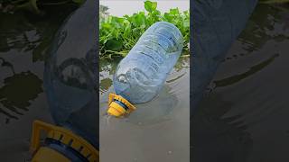 Unbelievable Plastic Bottle Hook fishing Techinques 🥶 Challenge Video  fish fishtrap bottletrap [upl. by Gilba]