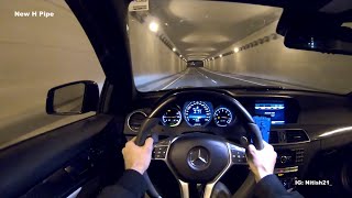 HPipe Vs XPipe C63 AMG P31 Exhaust What A Difference [upl. by Nodnahs]