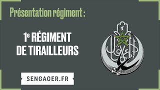 Présentation du 1er régiment de tirailleurs [upl. by Aphra]