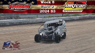 SUPER DIRTcar Big Block Modified Series Fixed  Fairbury Speedway  iRacing Dirt  Week 8 Race 2 [upl. by Nash691]