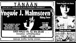 Yngwie Malmsteen  Rising Force Helsinki 88 Live [upl. by Legnalos]