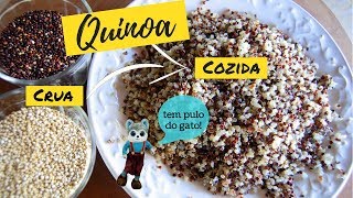 Como cozinhar quinoa BEM SOLTINHA deliciosa  Drica na Cozinha  Episódio 325 [upl. by Dlopoel]