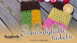 Eishandyhülle häkeln [upl. by Nosam]