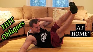 Intense Tabata At Home Oblique Workout HIIT 2 [upl. by Campbell]