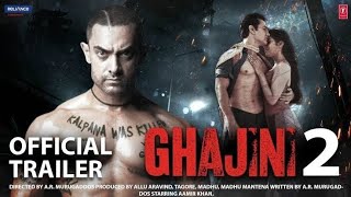 Ghajini 2 official trailer  Aamir Khan and Surya [upl. by Abe854]