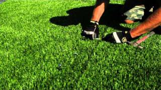 How to Seam Artificial Grass  Brought to you by SGW [upl. by Kokoruda]