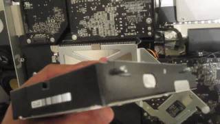 iMac 5 SECOND BOOT  Intel X25M SSD Install [upl. by Yleme]