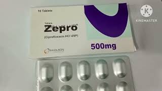 Zepro 250mg Tablet Uses in Urdu Zepro 500mg Tablet Uses Ciprofloxacin Zepro Tablet 500mg Uses [upl. by Cha721]