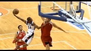 TFBDunks 59quot NCAA Dunk Champ James Justice DUNKS ALL OVER 7 FOOTER in Asia [upl. by Seldan77]