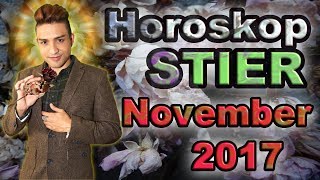 ASZENDENT STIER HOROSKOP NOVEMBER 2017 [upl. by Noryak182]