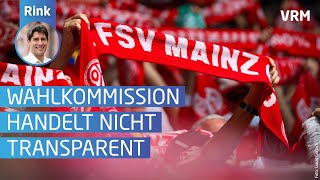 Mainz 05 Wahlkommission handelt nicht transparent [upl. by Aleras]